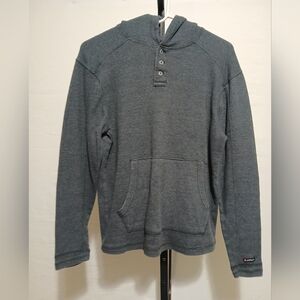 Airwalk Charcoal Henley Hoodie